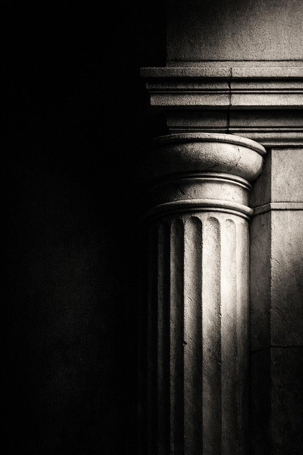 Architectural column detail